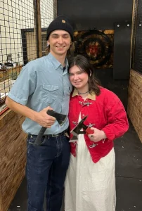 Family friendly axe throwing entertainment venue in North Plains, Oregon.